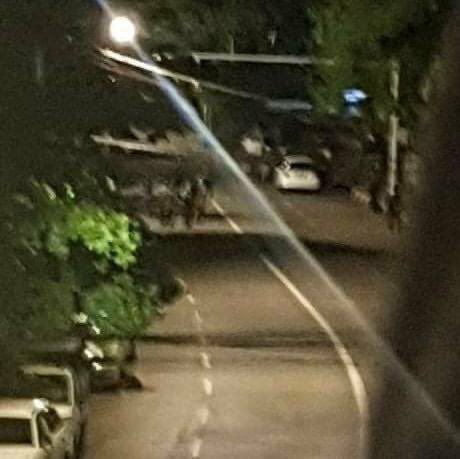 Last night, SAC terrorists stormed houses in Kamayut Tsp, Yangon, throwing stones and breaking down door locks. #July1Coup #WhatsHappeningInMyanmar