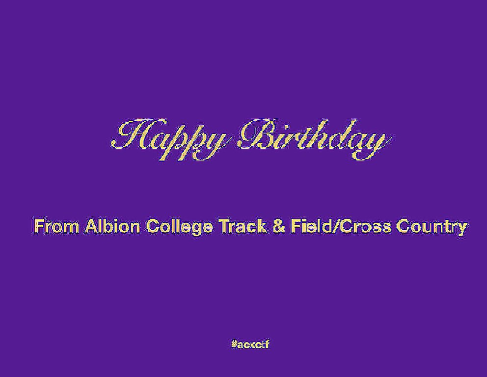 Happy Birthday to ACTF alums Kristin (Nelson) Coleman & Lucas Rider.  