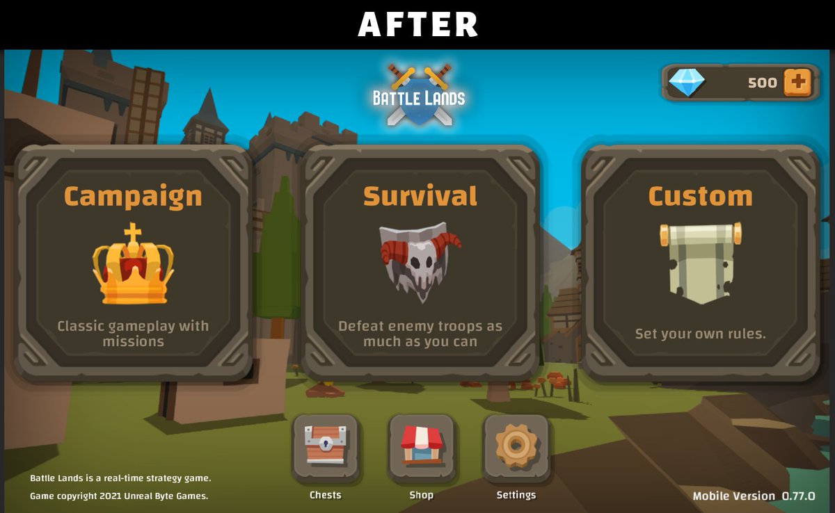 unrealbyte's tweet image. Hey guys! We need some feedback. Which one do you like the most?
Any comments are greatly appreciated😀
#indie #indiegame #indiegames #IndieGameDev #gamedev #mobilegame #mobile #unity3d #indiedev #madewithunity #WIP