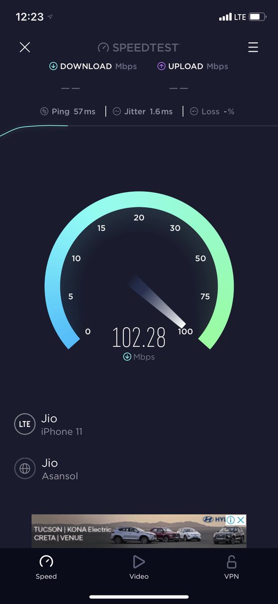 ayaninos's tweet photo. So @reliancejio is killing it. Anyone wanna compete?
#jio #100mbps https://t.co/LxV1qxQbYf