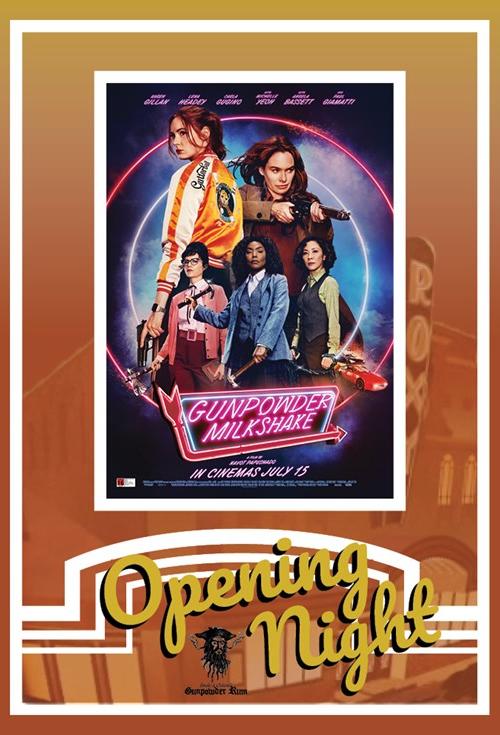 Teaming up with the Roxy Cinema for opening night to serve... Gunpowder Milkshakes. (We thought long and hard about this one)