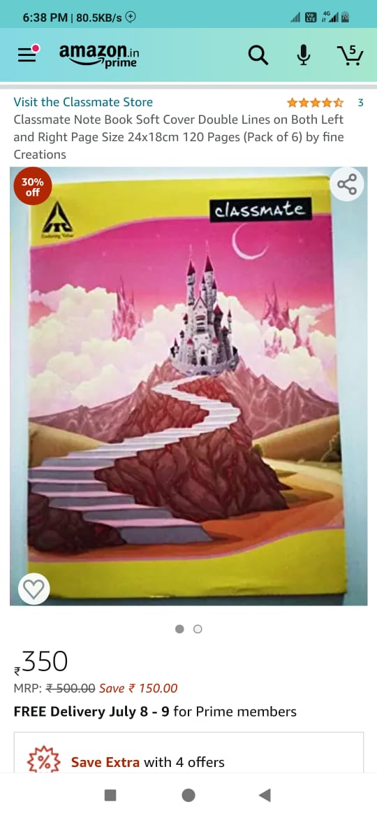 Bruce_W_Knight's tweet image. Thanks @amazonIN @AmazonHelp today I got cheated from you..😬

Ordered books for ₹350 (orginal ₹500). 
After receiving the product I came to know that the individual book cost only ₹32 &amp;amp; I have paid ₹58.67 that's more than ₹26.67 from the orginal price.. 😬

#Amazoncheats