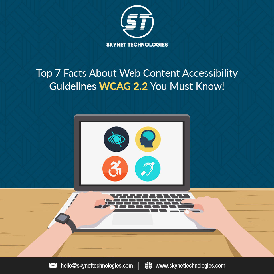 Skynet_LV's tweet image. Top 7 Facts About #WebContentAccessibilityGuidelines #WCAG 2.2 You Must Know!

ow.ly/ubPF50FmEhX

#WebContent #WebContentAccessibility #WebsiteAccessibility #ADAAccessibility #ADACompliance #ADAWebsiteAccessibility #WebAccessibilityGuidelines #WCAG2 #USA #Australia