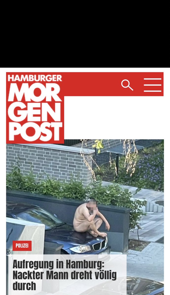 Mein erster Aufmacher.