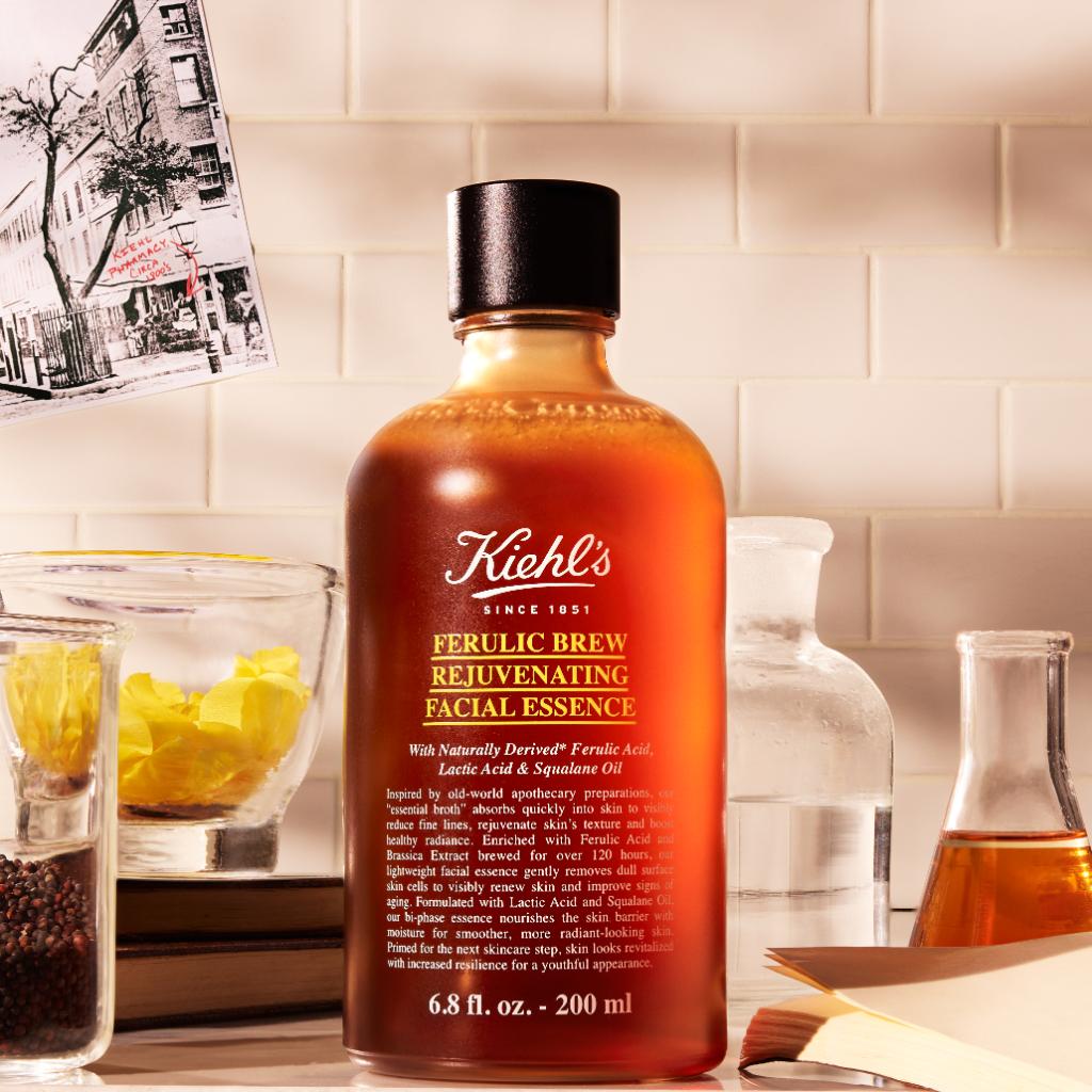 Kiehl&#39;s Since 1851 on Twitter: &quot;Nothing like waking up to this beautiful rejuvenating  essence in the morning! 💫 Ferulic Brew Rejuvenating Facial Essence doesn&#39;t  just look good, it helps boost skin&#39;s radiance,