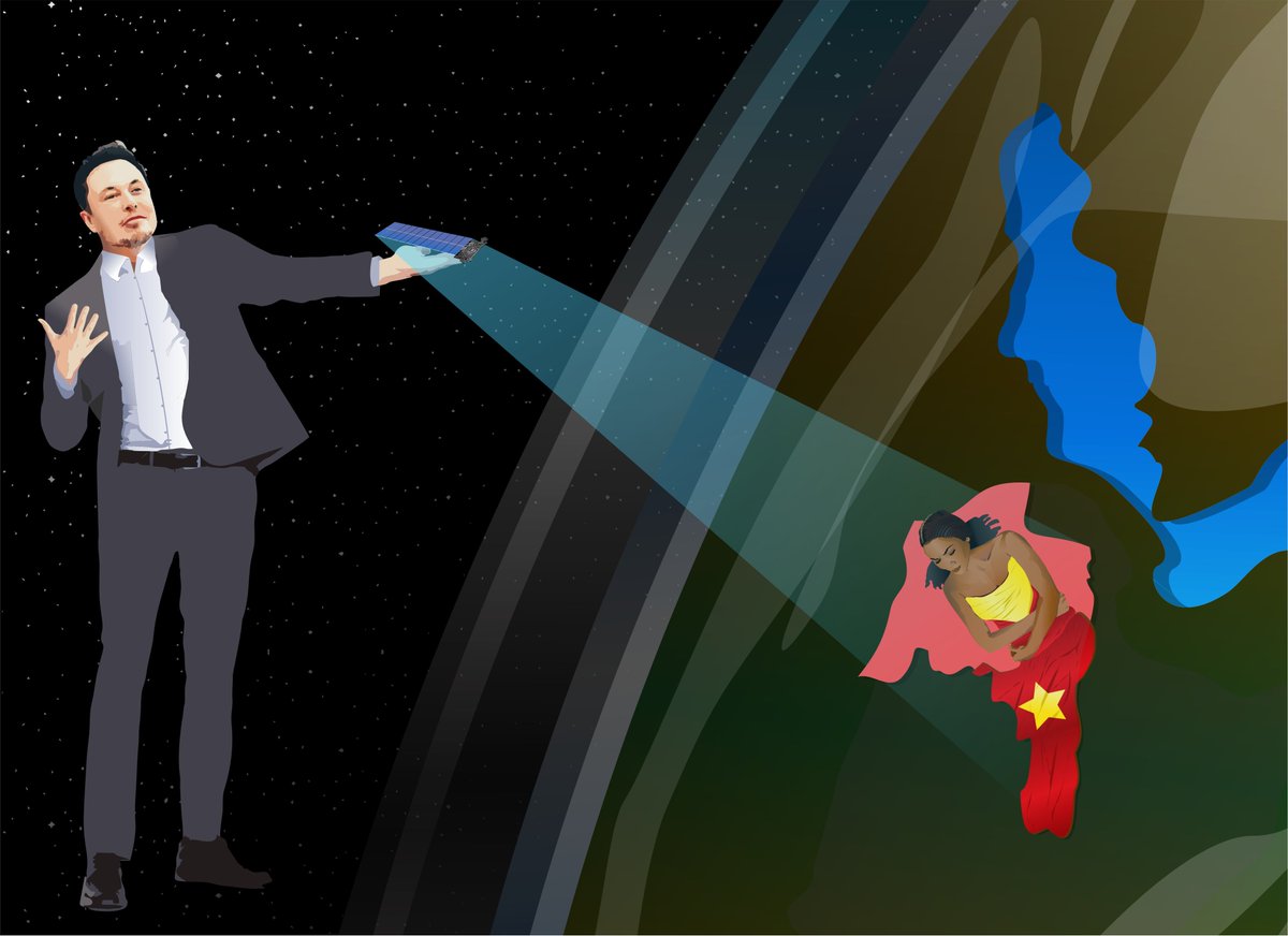 TuvoksEars's tweet photo. #Tigray has been bombed, looted and starved. Now deprived of basic telecom and Internet by its neighbours. Kept in the dark, #Starlink could reconnect 6 million ppl. We ask @SpaceX to active satellites, begin service there and airdrop dishes! Help them @elonmusk! https://t.co/juzpFEQDWU