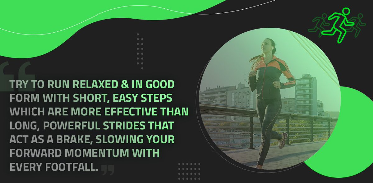 RunTrackrApp's tweet image. Running Tip:

Run with Short easy steps &amp;amp; in good form

Avoid long powerful strides that act as brake &amp;amp; slows forward momentum.

Just Relax while you Run!

#running #app #runtrackr #track #gps #fitness #download #downloadapp #iosapp #apple #ios #run