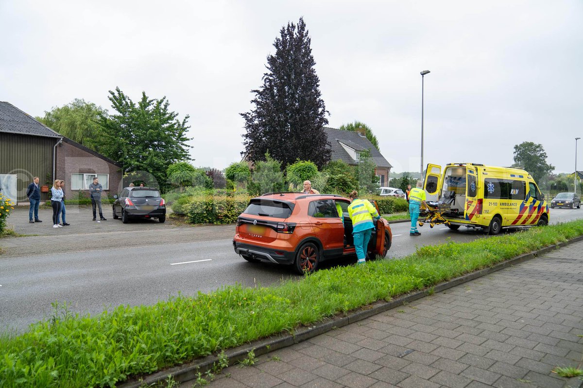 Melding aanrijding Duinweg Drunen