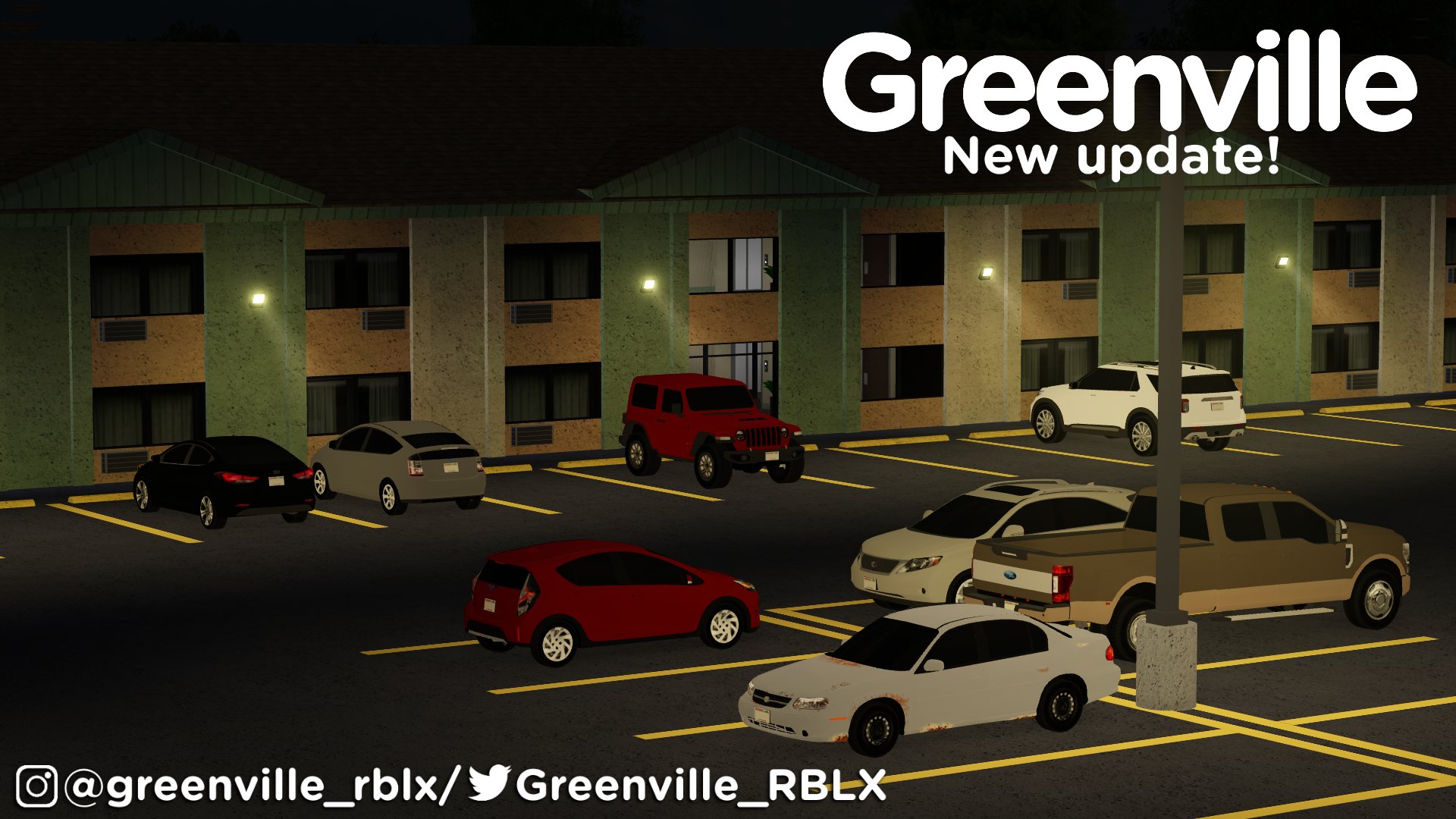 Greenville roblox official on twitter changelogs v1 16 0 added 23