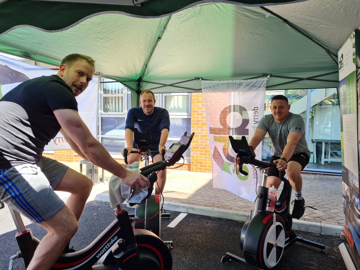We're looking good for a lunch time finish on Friday.........thought we'd show a selection of photos of some of those who have taken part! 1/2