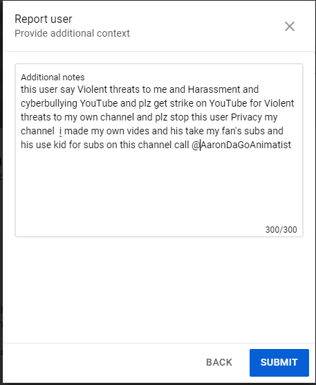 AnimationsHam's tweet image. bad user is AaronDaGoAninatist and im go to fight  him in real life and this what  AaronDaGoAninatist say on his video and im not say sending Threat
youtube.com/watch?v=-HBaez…

@AnimationsLogix  vs @GPerson99