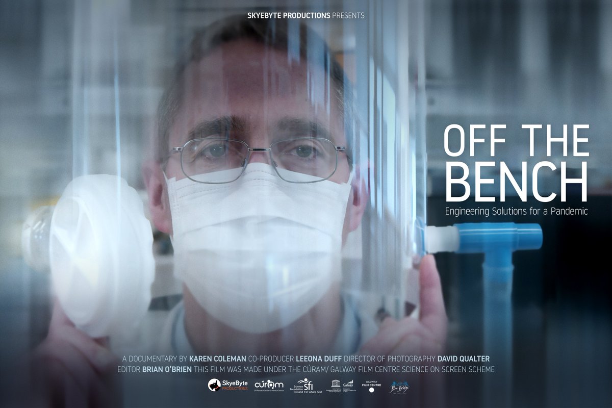 Ardán (@ardan_ie) on Twitter photo Tune into <a href="/TG4TV/">TG4</a> TONIGHT at 10.30pm to
watch 'Off The Bench', the doc from GFC in partnership with <a href="/CURAMdevices/">CÚRAM</a> which documents the Irish Medtech's response to #COVID19 written & directed by <a href="/karencolemanIRL/">Karen Coleman</a> & co-produced by <a href="/leeonaduff/">Leeona Duff</a>.
More info at:
galwayfilmcentre.ie/2021/06/28/tg4… Tune into <a href="/TG4TV/">TG4</a> TONIGHT at 10.30pm to
watch 'Off The Bench', the doc from GFC in partnership with <a href="/CURAMdevices/">CÚRAM</a> which documents the Irish Medtech's response to #COVID19 written & directed by <a href="/karencolemanIRL/">Karen Coleman</a> & co-produced by <a href="/leeonaduff/">Leeona Duff</a>.
More info at:
galwayfilmcentre.ie/2021/06/28/tg4…