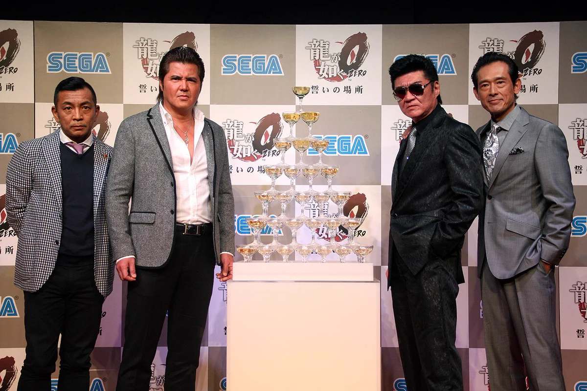 本当にゲームの記者会見？「龍が如く」の記者会見がヤバイwww