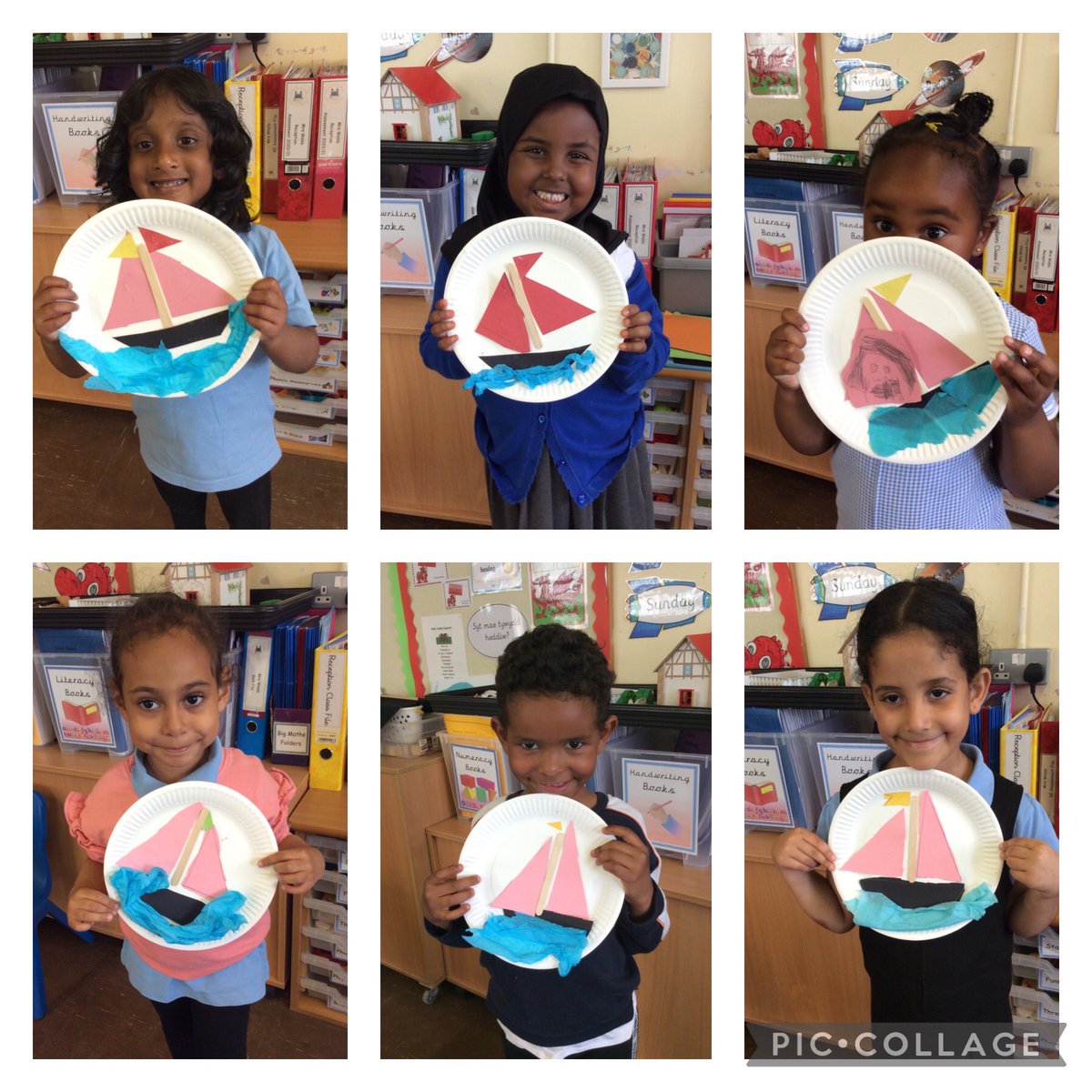 Reception have been creative this afternoon and practicing their cutting skills by thinking about what a boat needs and making it. #creativity #Reception #lifeontheoceanwaves