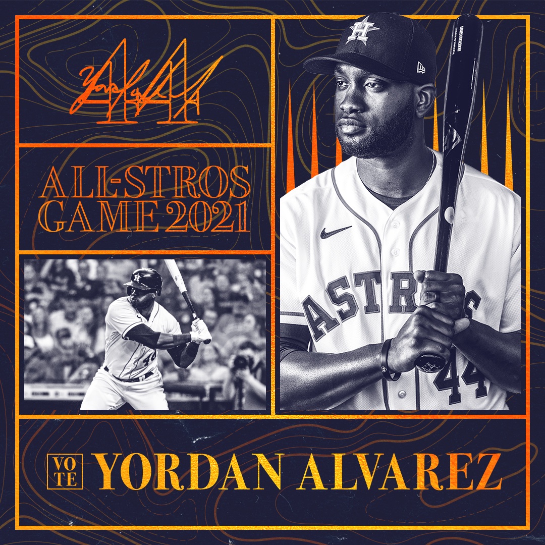 Houston Astros on X: Still Tippin' + Still Votin' 4️⃣4️⃣