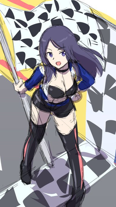 ナデちゃん レースクレーン 