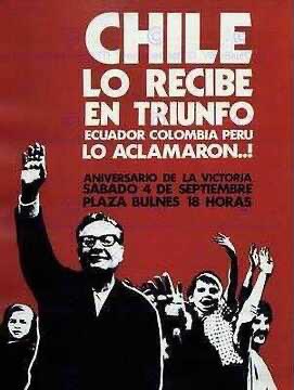 ElectGallardo's tweet photo. My family fled Chile in 1976 after the U.S. backed coup deposed elected socialist President Salvador Allende &amp; installed Pinochet. 

My family’s experience and my passion for my community are why I’m running for Congress. 

From Allende to Gallardo, Venceremos.
We will overcome. https://t.co/SMVlofZYjF