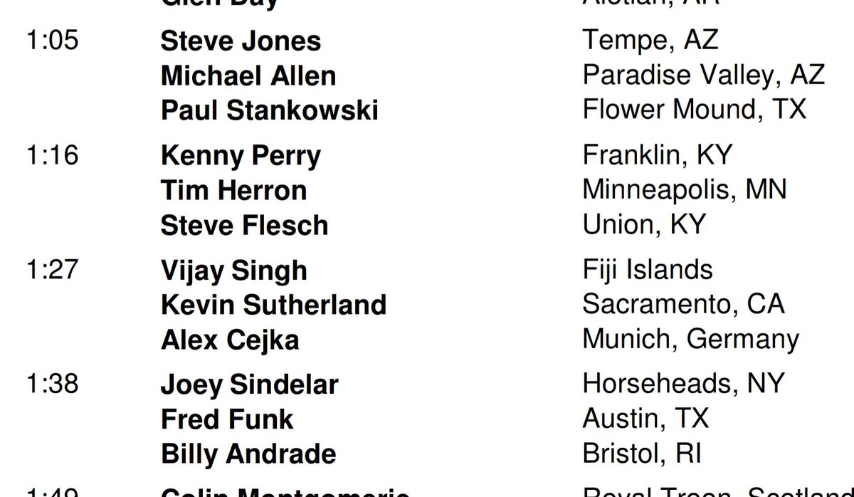 <a href="/HhdsSchools/">Horseheads Schools</a> great and <a href="/ChampionsTour/">PGA TOUR Champions</a> golfer, Joey Sindelar, will tee off at 1:38 pm Friday at the <a href="/dicksopengolf/">DICK’S Open</a>. (Weather permitting).