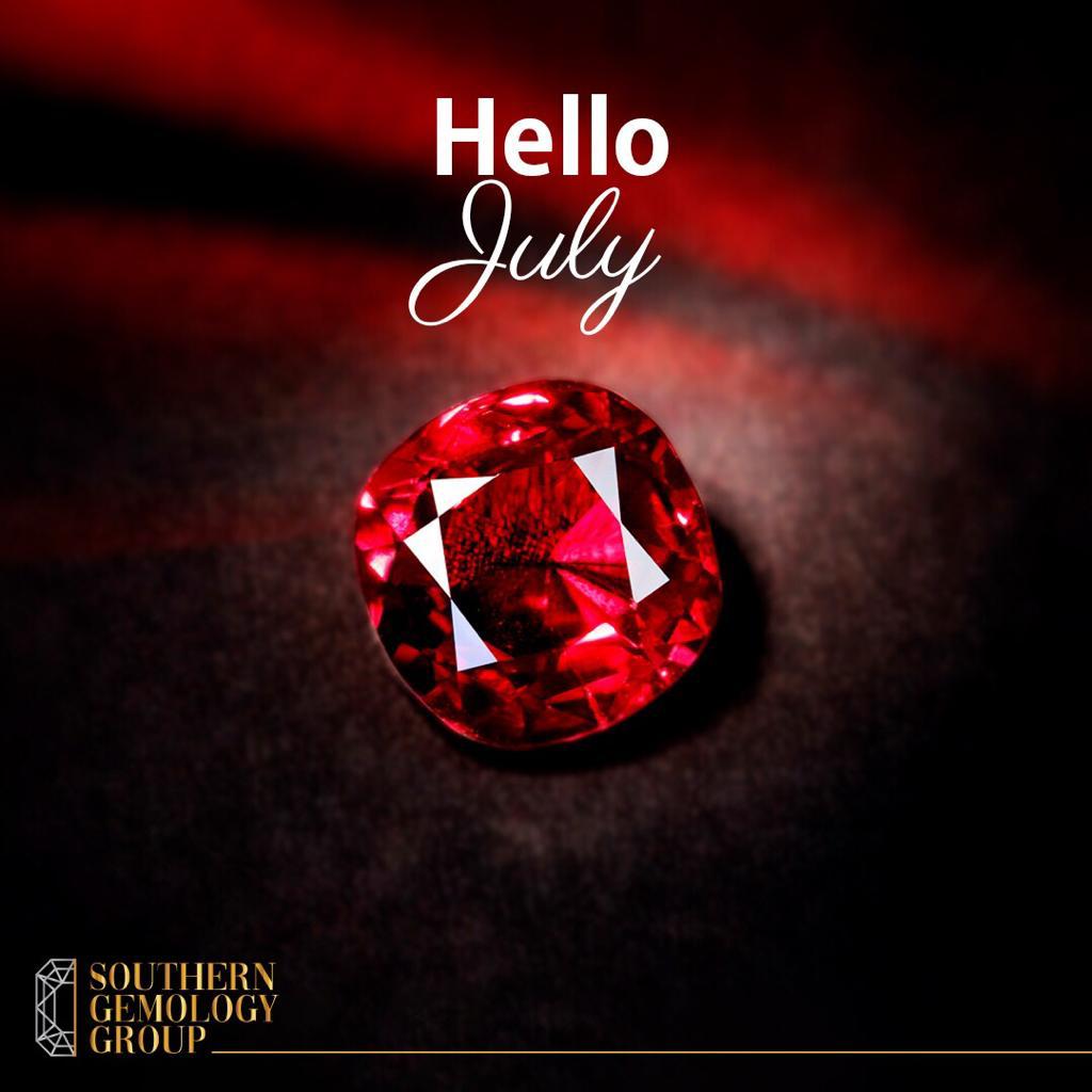 southgemgroup's tweet image. Welcome July, month of the vibrant ruby, one of the most attractive and hardest gemstones of them all. This gemstone is commonly associated with intense emotions like love, passion, and fury. #rubymonth #rubyjewelry #gemstones #rubies #gemstoneofjuly