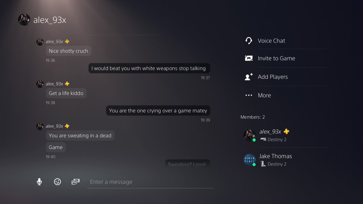 Don't understand how hes telling me to get a life tbh