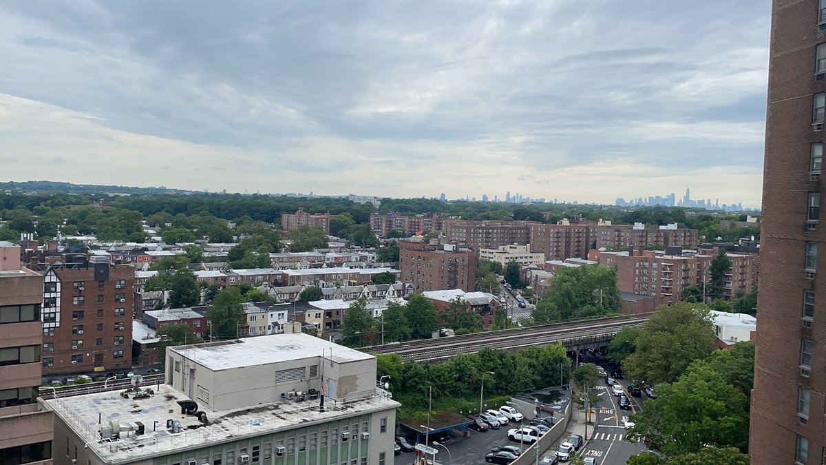 Two years ago I dreamed of just having any type of view from my home. Today, I have this and I’m so thankful! #hardworkpaysoff #queensgirl