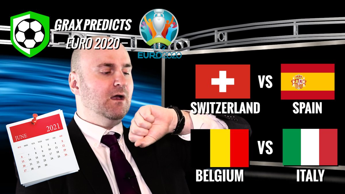 graxbishop's tweet photo. Yep this #GraxPredicts #Euro2020 prediction is totally live on 2nd July and NOT pre-recorded days ago!
https://t.co/GdzGWFa9hH https://t.co/T8JSTBFTLP