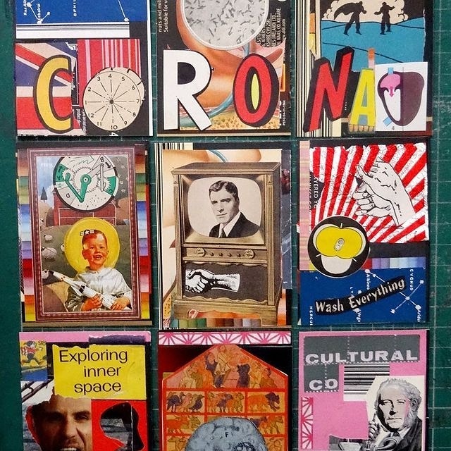 Next Thursday 12-1pm UK join us for our final artist talk with Michael Leigh a mail artist who has been working over 30 years, this talk is not to be missed as part of the Restriction exhibition series. Free to attend link in bio.
#artisttalk #zoom #mailart