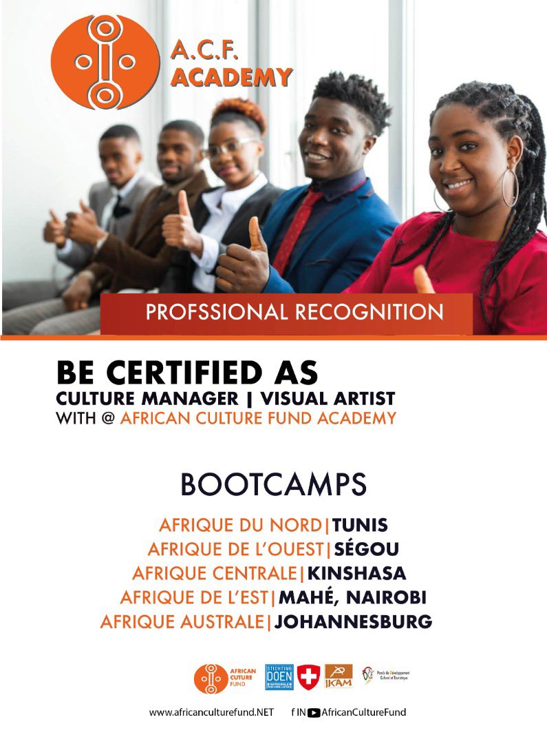 ACF ACADEMY lance son programme continental de renforcement de capacité avec ses bootcamps dans toutes les 5 regions de l’Afrique . 
Très prochainement sur nos canaux, suivez les  appels à candidature.