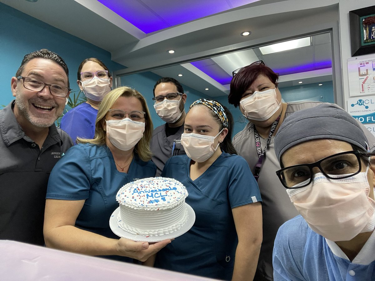 ericmasMCL's tweet photo. 8vo Aniversario de Mayagüez Clinical Lab
Hoy 1ro de julio del 2021 celebramos 8 años de total dedicación y esmero en atención a nuestros pacientes.
Gracias a los pacientes, médicos y empresas que han confiado en nuestros servicios.
#TeamMCL, gracias por su compromiso y ayuda. https://t.co/wPOvFHBQ3X