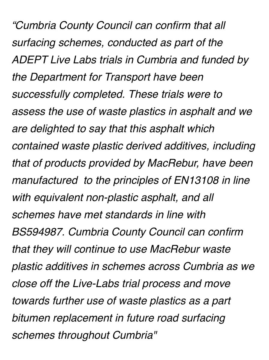 It’s taken 4 years of hard work, trials and tests, but finally we have received the good news we have been waiting for.
#macrebur #plasticroads #reducereuserecycle