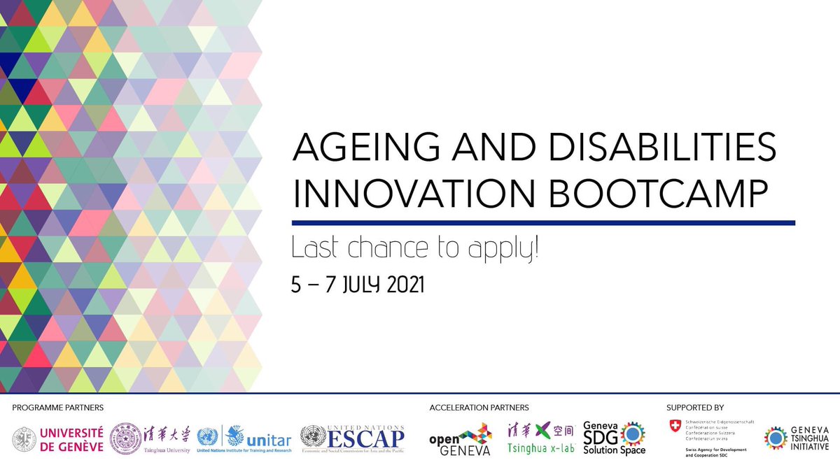 🎉Deadline extended🎉 Don’t miss the opportunity to explore #innovation for inclusive #smartcities made for the elderly and persons with disabilities!

Grow your #sustainability network by registering by July 3: lnkd.in/eiYDHDK

#gti4sdgs #sdgs #sustainabledevelopment