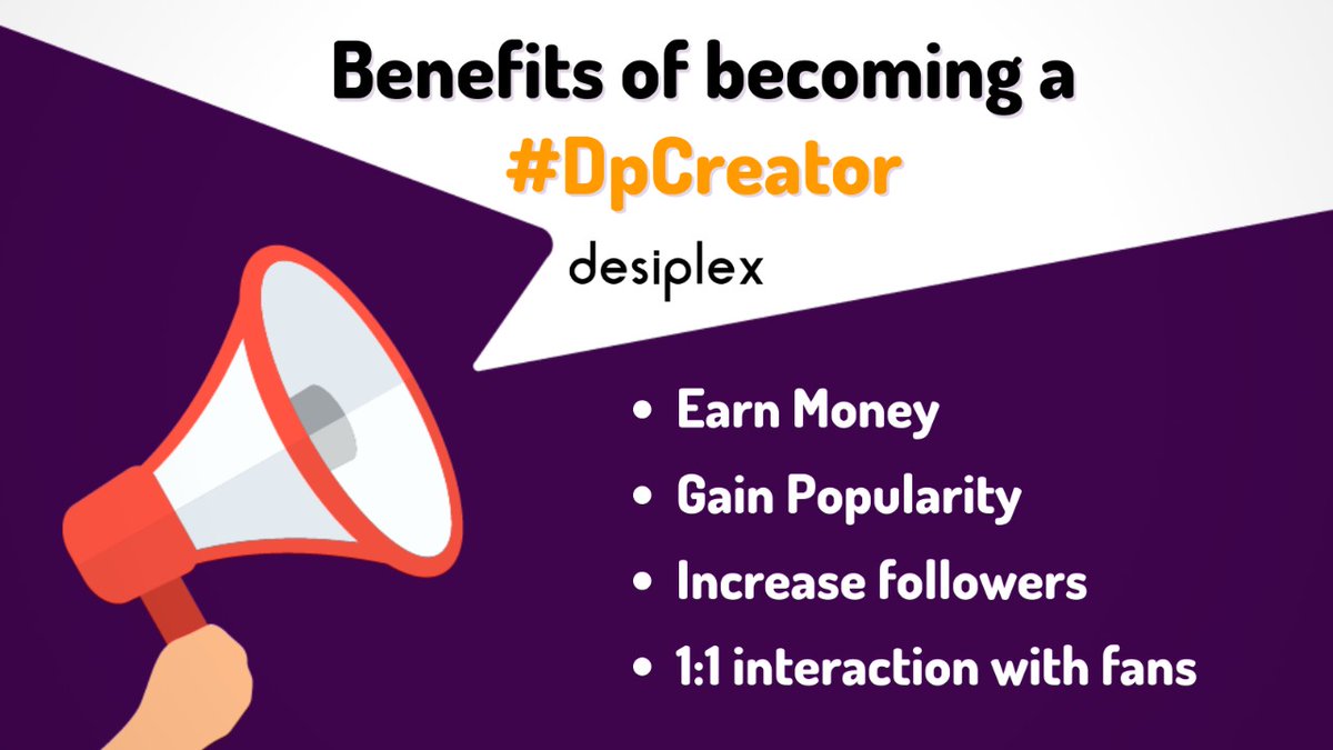 Desiplexfame's tweet photo. Here's why you should definitely become a #DpCreator
#desiplexapp #CreatorEconomy #creators #talent #getpaid #yourownchannel #interact #fanbase #LiveStreaming #videos #GoLive #content #platform #joinnow https://t.co/taahQD11fI