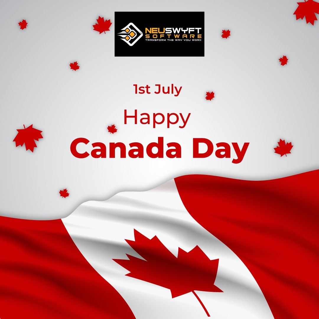 neuswyft's tweet photo. Wishing you Happy National Canada Day and this a moment to cherish and to always remember the sacrifices made to free Canada.                                                                                                             #Neuswyft #NeuswyftSoftware #CanadayDay https://t.co/vmMhb5QuNM