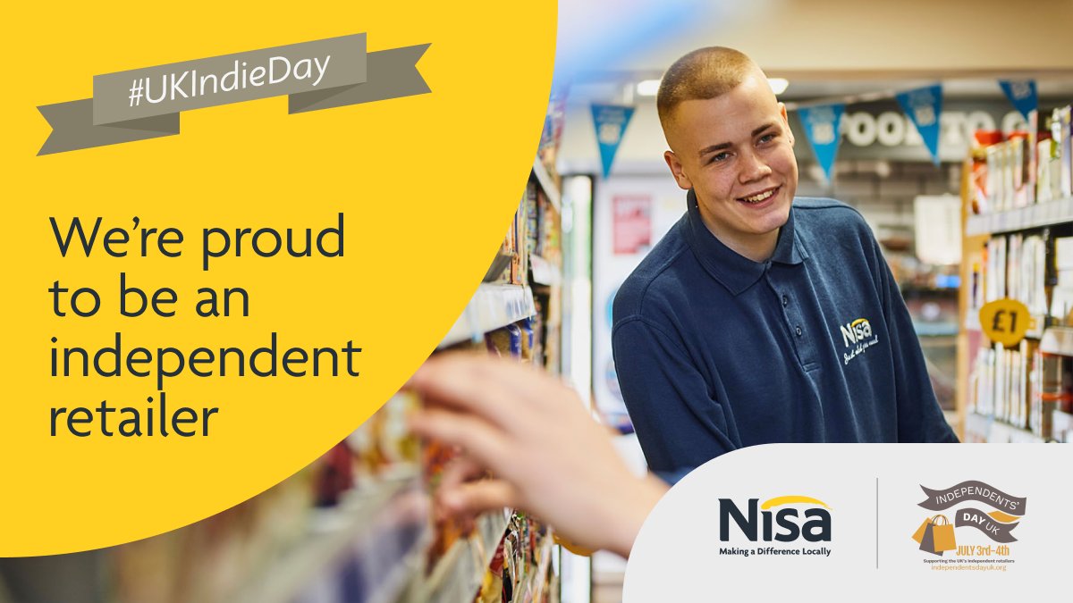 Did you know all our stores are independent? We’re shop keepers, stock managers, foodies, community activists and a friendly face on a grey day. All at the end of your street.

Find your nearest Nisa: bit.ly/2KNngQ7

<a href="/ukindieday/">Independents' Day UK</a> #shoplocal #shopindependent #ukindieday