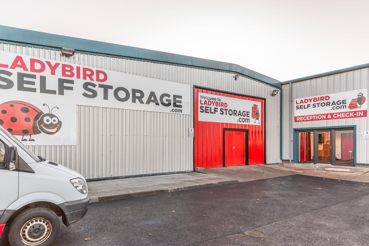 If you need a van to move your belongings to your new storage unit at Ladybird Self Storage, speak to us about our free van hire offer, available to all customers (T&amp;C apply).
Our staff can also recommend professional removals service providers or a reliable “man with a van.”