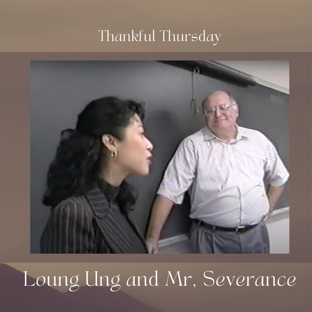 On this Thankful Thursday, I want to thank my 10th grade English teacher, Mr. Severance, for encouraging me to write down my story. It has been decades since I sat in his class, but I will forever remember kindness, big heart, generosity, and support.  Thank you, Mr. Severance.