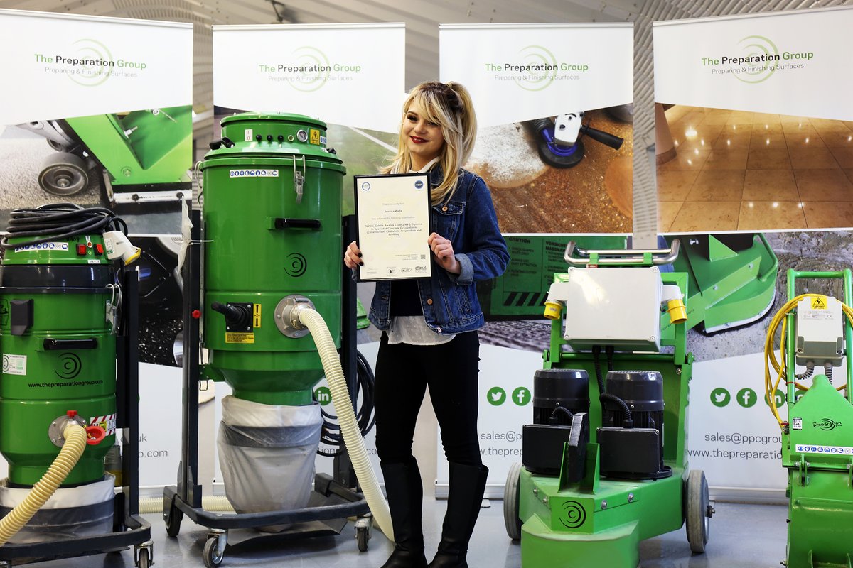 ThePrepGroup's tweet photo. Click below to read the latest blog post by CITB which celebrates the success of our Jessica Wells completing her Level 2 NVQ in  Specialist Concrete Occupations. #CITB #WomenInConstruction #FERFA #TeamPPC https://t.co/beA4FfYeWV https://t.co/EwLFnqWkbK