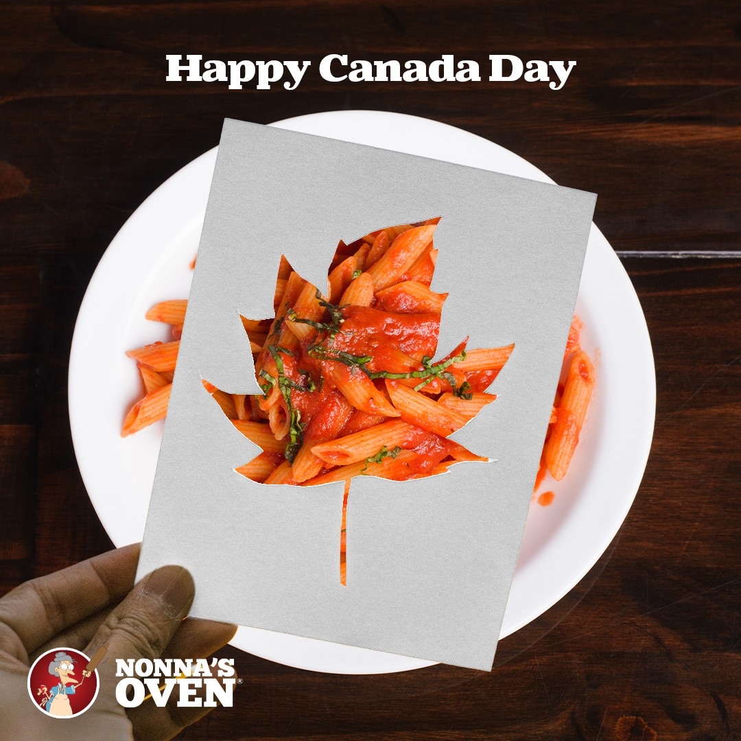 We hope you are all getting some much-needed rest and getting to spend some time with family and friends today. Happy Canada Day from Nonna's Oven!!!