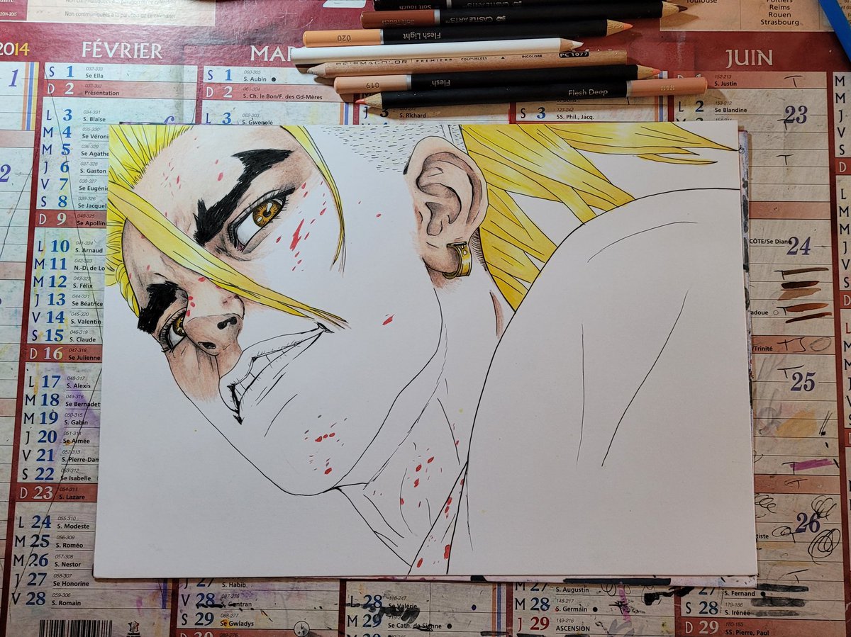 drinou81's tweet photo. Update : #inprogress colo Ken Kitano #sunkenrock #fanart #mangacoloring 🔥 https://t.co/NkQWgyKv5a