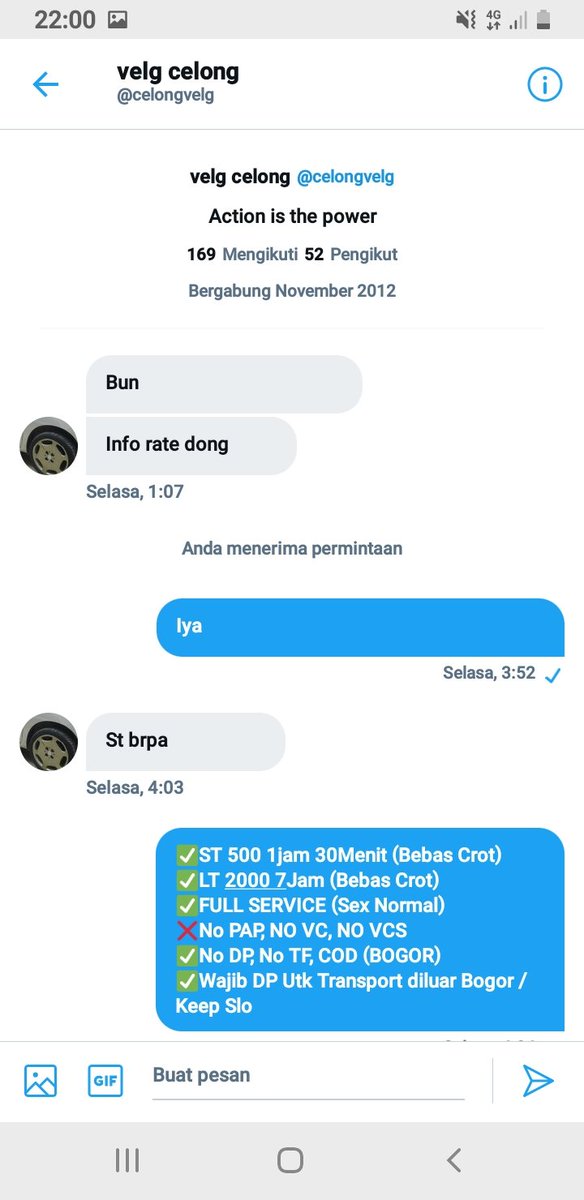 ibukokox's tweet photo. Kasih Penilaian Sndri Ya.. Kamu Menghargai sya, Sya pun Lbh Menghargai Kalian 🙏🙏
Kita sama" Bekerja, Hnya Sja Cara Nya Berbeda.. Tlg Hargai Org Yg Bnr" Lgi Cri Uang.. Aku bls chat km itu pake Kuota dibeli pake uang, bukan Dibeli Pake BACOT aja
@celongvelg https://t.co/hbDFVRBVSm