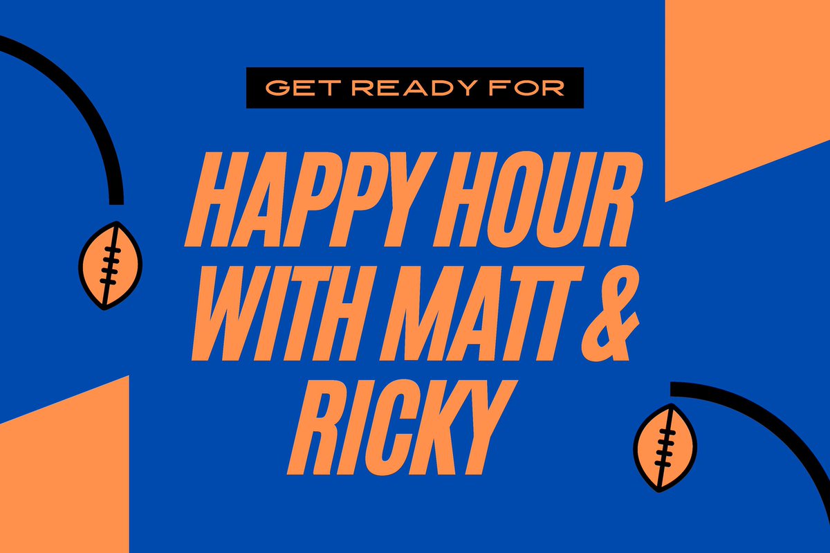 Ricky Valero on Twitter: "Coming to the Drive-In Podcast Network very soon. Happy  Hour with Matthew Fox and myself. From rankings to matchups to DFS plays to  start/sit, Fox and I will
