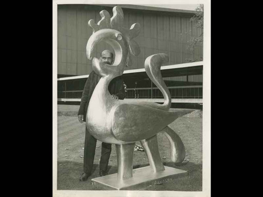 arteventsja's tweet photo. @UWImona is home to much unique art. This stylized bird sculpture, “Savacou,” was created in 1969 by artist Ronald Moody of aluminum. It was commissioned by the university’s epidemiology department. 

Image: George W. Hales

#JamaicanArt #JamaicanArtist #ArtEventsJa https://t.co/ZxTLpRDAv2