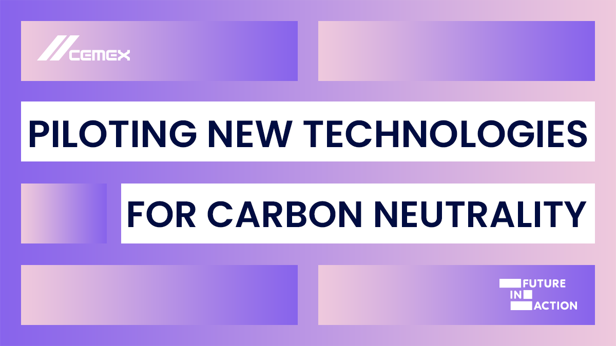 CEMEX's tweet photo. To deliver net-zero CO2 concrete to all our customers globally, innovation is essential. That’s why we’ll develop a pilot that will take place in our cement plant in Victorville, California: https://t.co/hcEZdecbxO #FutureInAction https://t.co/9U8PjkYXYP