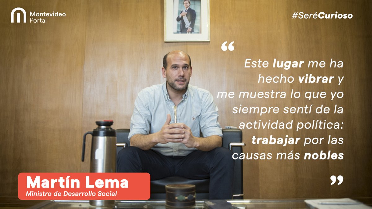 portalmvd's tweet photo. #SeréCurioso Martín Lema asegura que "sin oportunidades y sin la búsqueda de una mayor autonomía e independencia, estaríamos condenando a una cantidad de personas a la dependencia estatal perpetua". https://t.co/NWunOeXm38