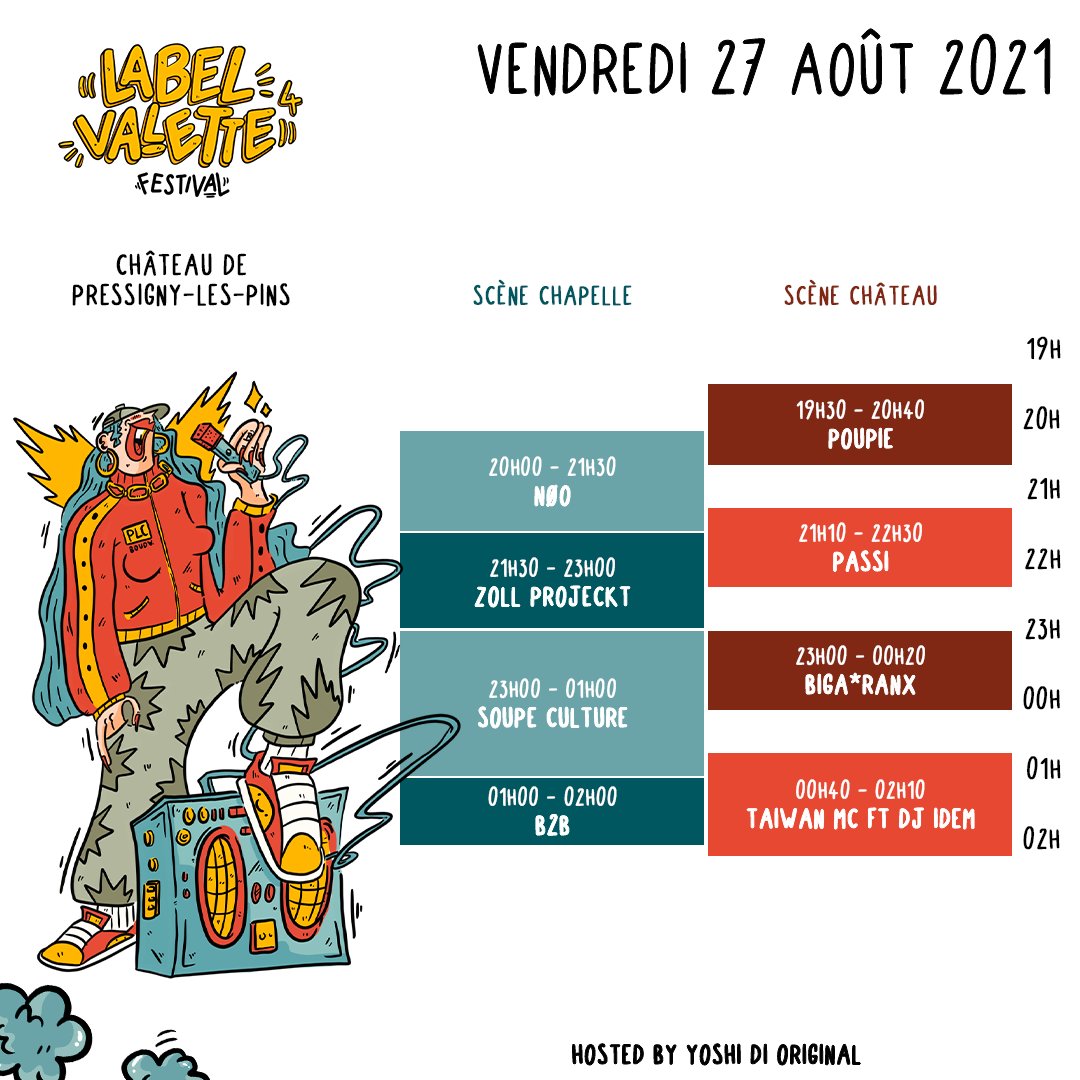LaBelValette's tweet photo. [ RECAP CONCERTS ] 🔥

Et voila ! 🤘
Rendez-vous fin aout pour un weekend de folie !

Billetterie sur https://t.co/WnPMhblpHD

#lbv4 #labelvalettefestival #muralism #art #artwork #spayart #urbanart #graffiti #streetart #festival #fresque #painting #musicfestival #hiphop #reggae https://t.co/7bvUOHHich