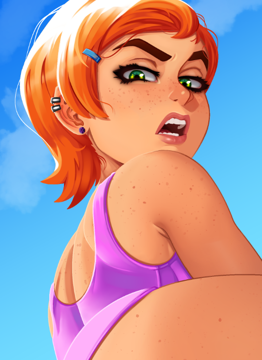SpaceNarval's tweet photo. New College Gwen pic is up on patreon!
https://t.co/uHaFiqpZYO https://t.co/IwgyS6hBG0