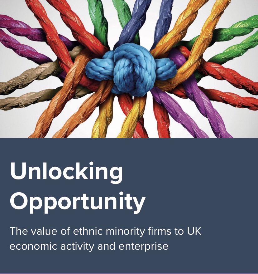 Thank you to all those who attended @fsb_policy roundtable this afternoon to mark one year since our #UnlockingOpportunity report on ethnic minority businesses. Big thanks to our panellists @monderram of @CREMEatAston, @chrouchconsult and @beisgovuk for your contributions.👏🏾