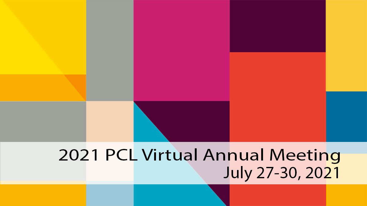 Registration for the 2021 PCL Annual Meeting is now open! Join us July 27-30, for a unique opportunity to hear key stakeholders in the public contracting community discuss Bid Protests, Artificial Intelligence, Cybersecurity, and more!

Register today: cvent.me/Gz9OYb