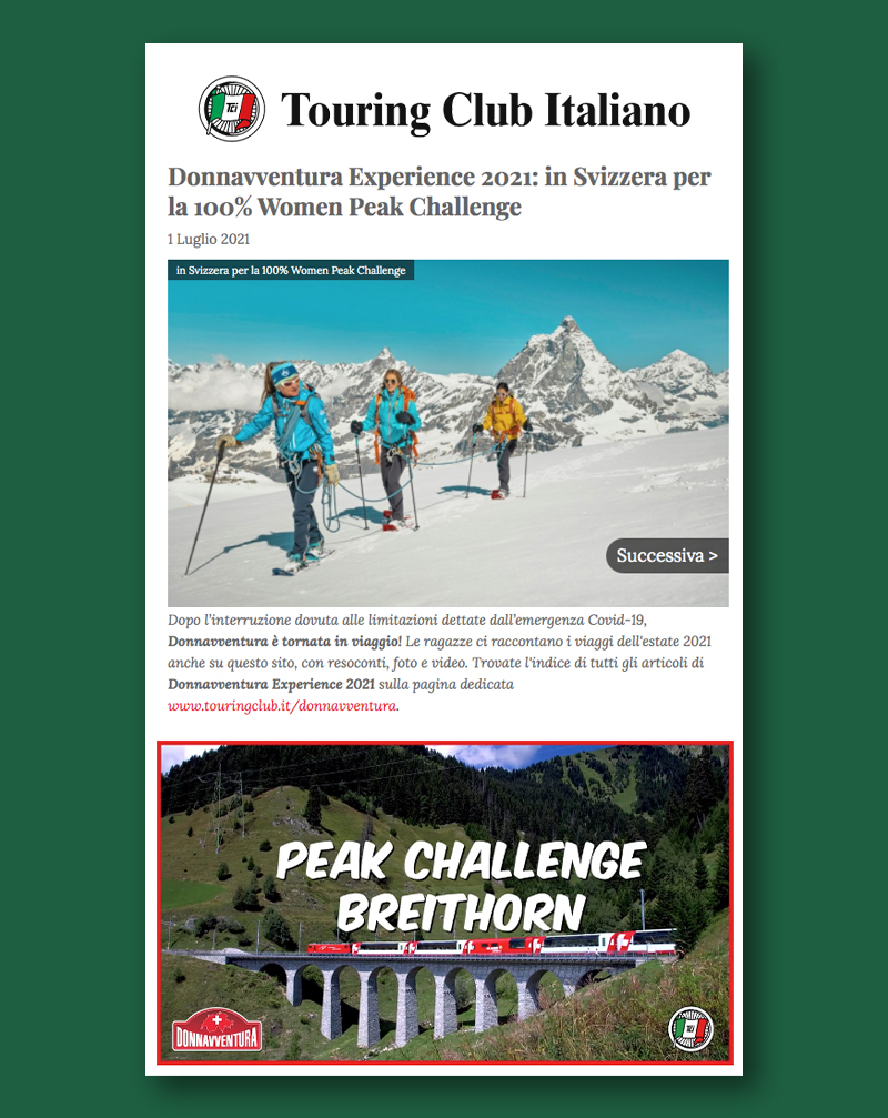 donnavventura's tweet photo. È online il nostro servizio realizzato per il @TouringClub  su Women Peak Challenge! 👉  https://t.co/MzOIJWFumJ

#donnavventuraexperience
#peakchallengebreithorn #zermatt #hobisognodisvizzera
#Ferrino #FerrinoOutdoor https://t.co/1lgVp2gvuh