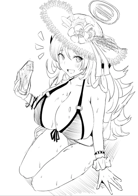 水着イズミはやくきて 